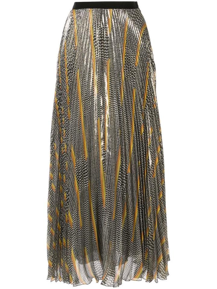 Giambattista Valli All-over Print Skirt - Black