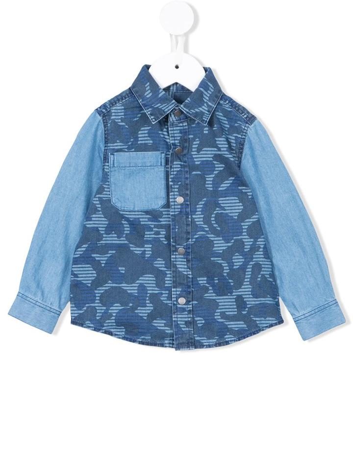 Stella Mccartney Kids - Samuel Denim Shirt - Kids - Cotton - 18 Mth, Blue