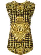 Balmain Cherub Print Tank Top