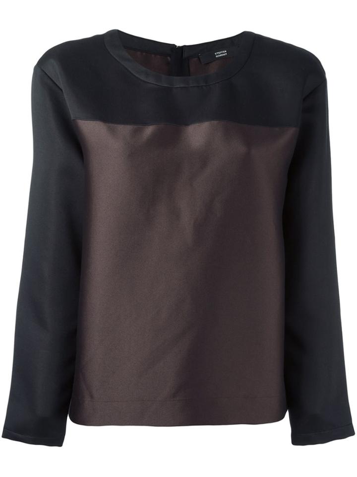 Steffen Schraut Boxy-fit Blouse - Brown