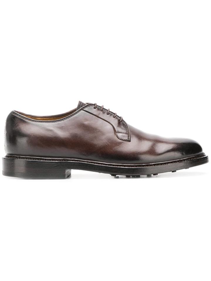 Officine Creative Stanford Derby Shoes - Brown