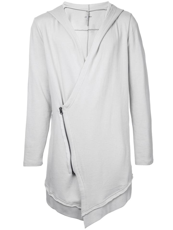 First Aid To The Injured - Talus Cardigan - Unisex - Cotton - 2, Grey, Cotton