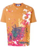 Junya Watanabe Man Printed Crew Neck T-shirt - Brown