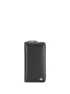 Vivienne Westwood Milano Zip-around Wallet - Black