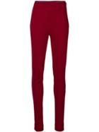 Prada Knitted Trousers - Red