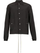 Rick Owens Short Shirt Jacket - Grey