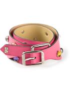Embellished Belt, Women's, Size: 75, Pink/purple, Yves Saint Laurent Vintage