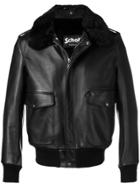 Schott Leather Jacket - Black