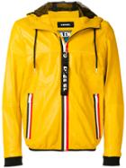 Diesel Zipped Hooded Jacket - Yellow & Orange
