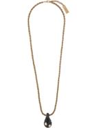 Max Mara Tenace Necklace - Metallic