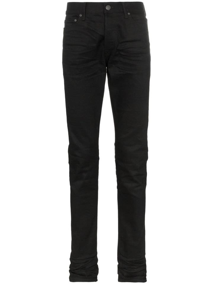 John Elliott The Cast 2 Slim Fit Jeans - Black