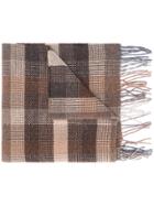 Canali Cashmere Scarf - Brown