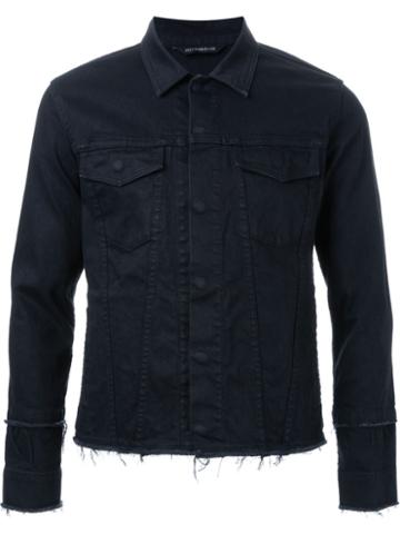 Dressedundressed Frayed Cropped Jacket