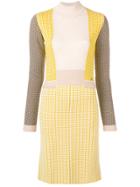 Carven Knitted Dress - Yellow & Orange