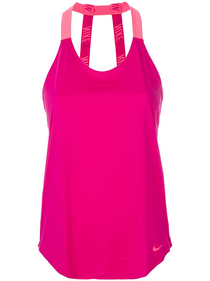Nike - Jersey Tank Top - Women - Polyester - L, Pink/purple