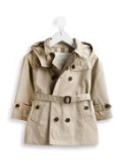 Burberry Kids - Belted Trench Coat - Kids - Cotton/polyester - 6 Mth, Grey