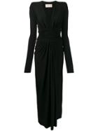 Alexandre Vauthier Crystalized Dress Black