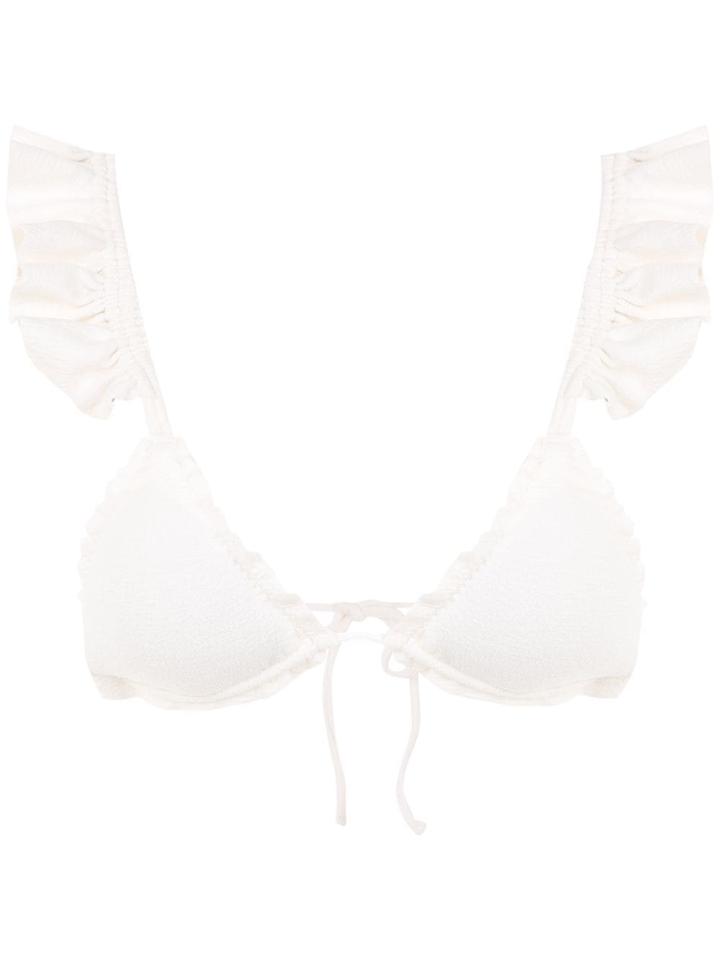 Clube Bossa Laven Bikini Top - White