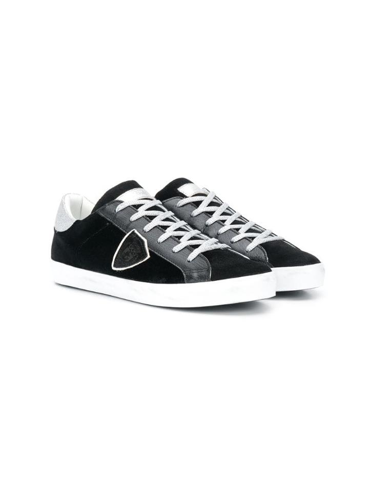 Philippe Model Kids Teen Low-top Sneakers - Black