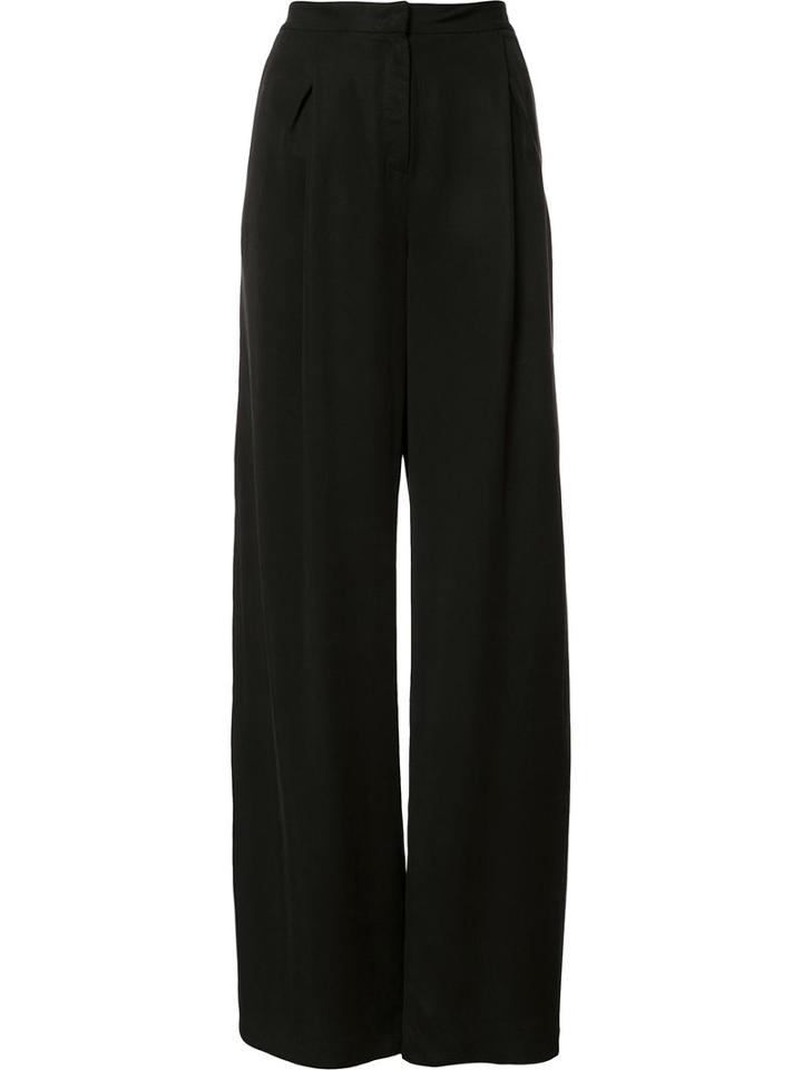 Zac Zac Posen 'cruise' Trousers, Women's, Size: 12, Black, Tencel
