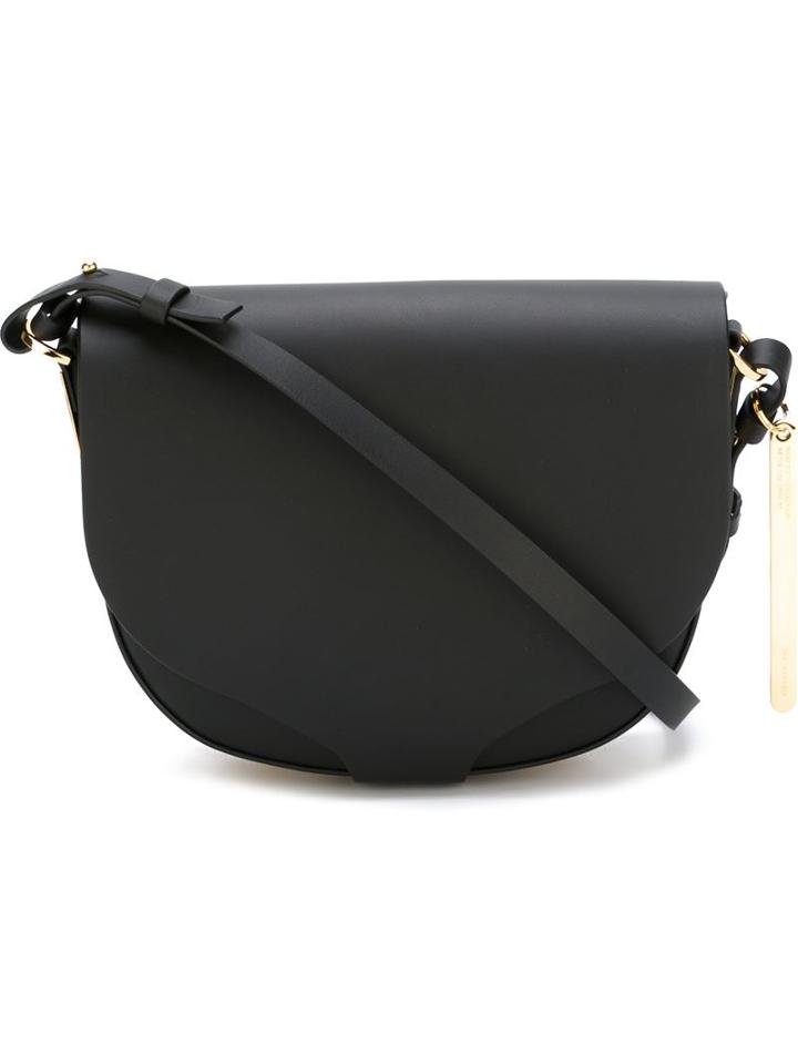 Sophie Hulme Barnsbury Crossbody Bag, Women's, Black, Leather/metal Other