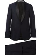 Z Zegna Two-piece Dinner Suit, Men's, Size: 48, Blue, Cupro/wool