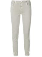 J Brand Capri Mid-rise Jeans - Neutrals