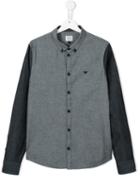 Armani Junior Button Down Shirt, Boy's, Size: 14 Yrs, Blue