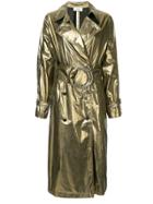 Ports 1961 Metallic Belted Trench Coat