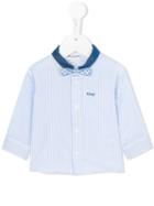 Simonetta - Bow-tie Shirt - Kids - Cotton - 12 Mth, White