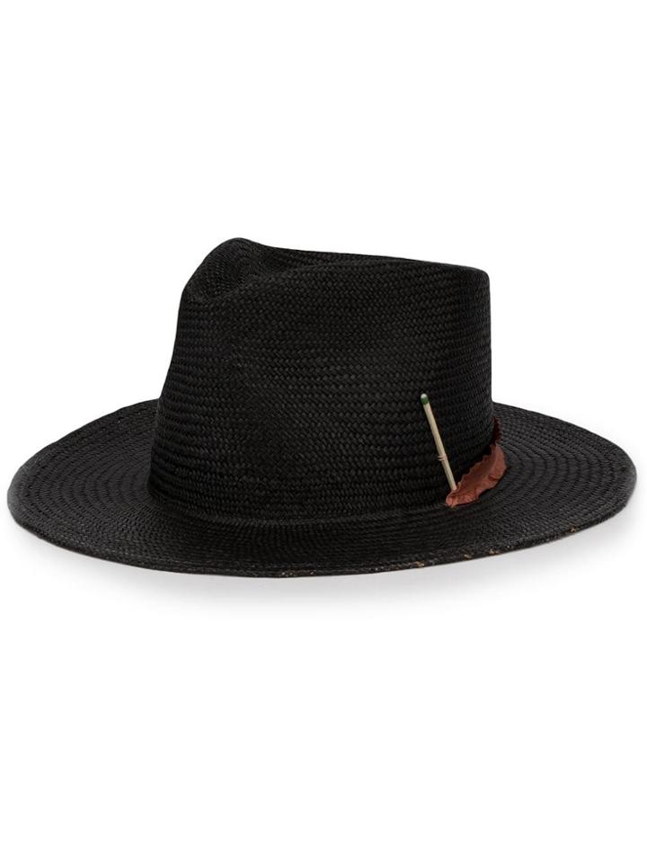 Nick Fouquet Brock X Nick 1 Fedora Hat - Black