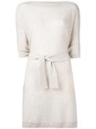 Le Kasha 'prague' Belted Cape, Women's, Nude/neutrals, Cashmere