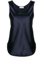 Blanca Sheen Tank Top - Blue