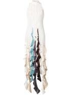 Ssheena Ruffled Dress - Neutrals