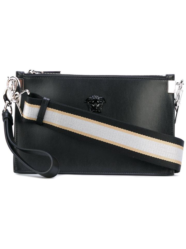 Versace - Palazzo Medusa Wristlet Clutch Bag - Women - Calf Leather - One Size, Black, Calf Leather