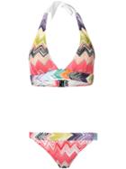 Missoni Zig Zag Bikini, Women's, Size: 38, Rayon/nylon/spandex/elastane