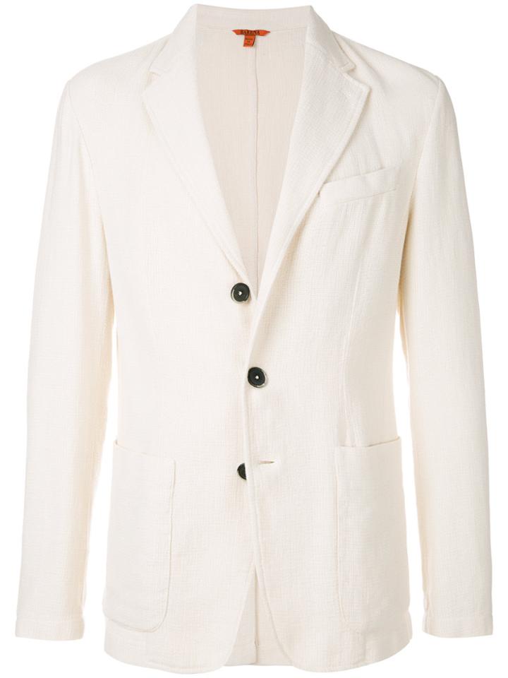 Barena Longline Blazer - White