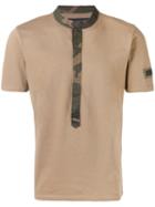 Hydrogen - Contrast Trim T-shirt - Men - Cotton - L, Nude/neutrals, Cotton