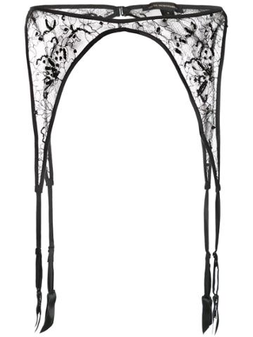 Kiki De Montparnasse Lace Garter Belt - Black