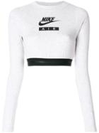 Nike Air Cropped Top - Grey