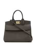 Salvatore Ferragamo Gancio-lock Medium Tote Bag - Brown