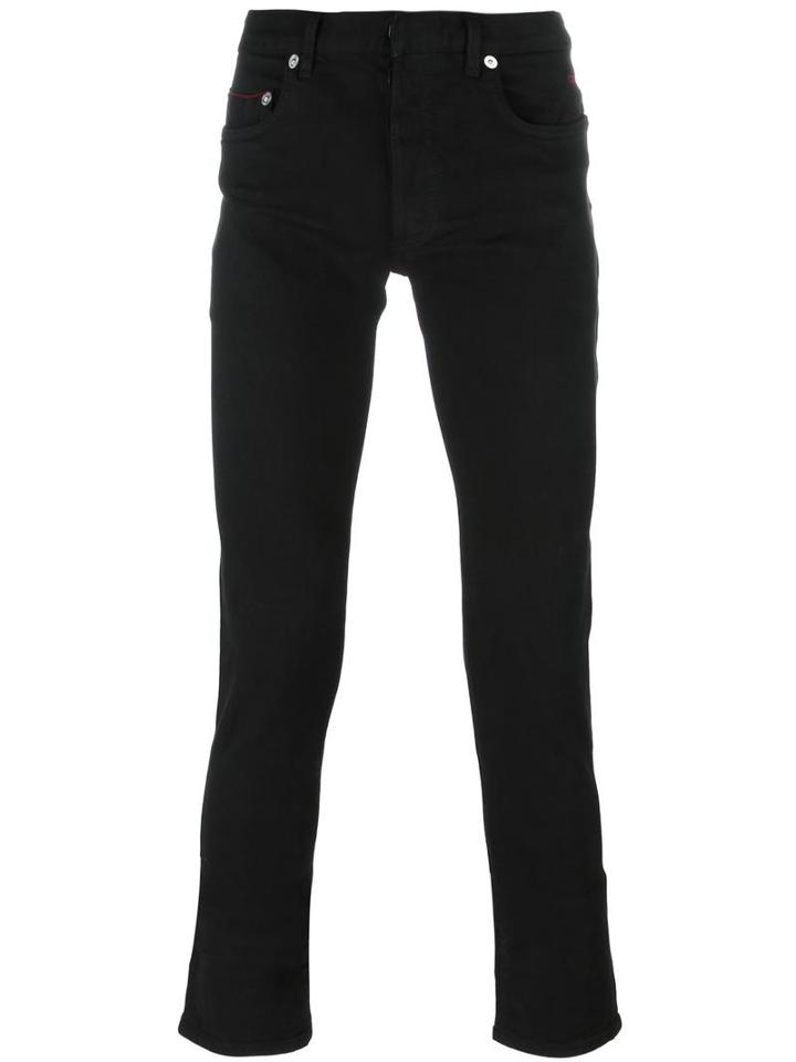 Dior Homme Skinny Jeans, Men's, Size: 34, Black, Cotton/spandex/elastane
