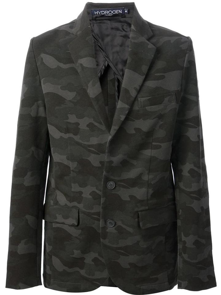 Hydrogen Camouflage Print Blazer