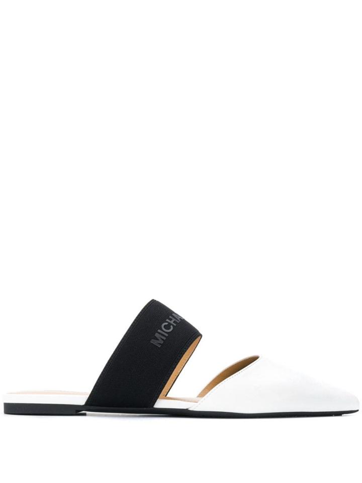 Michael Michael Kors Brina Mules - White