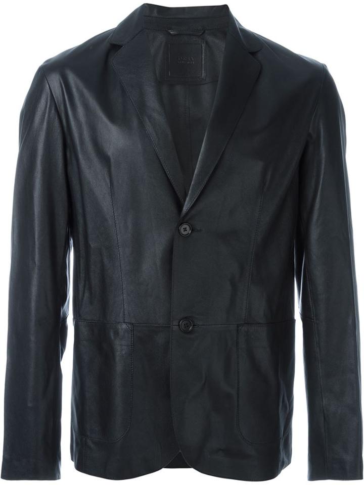 Desa 1972 Leather Blazer