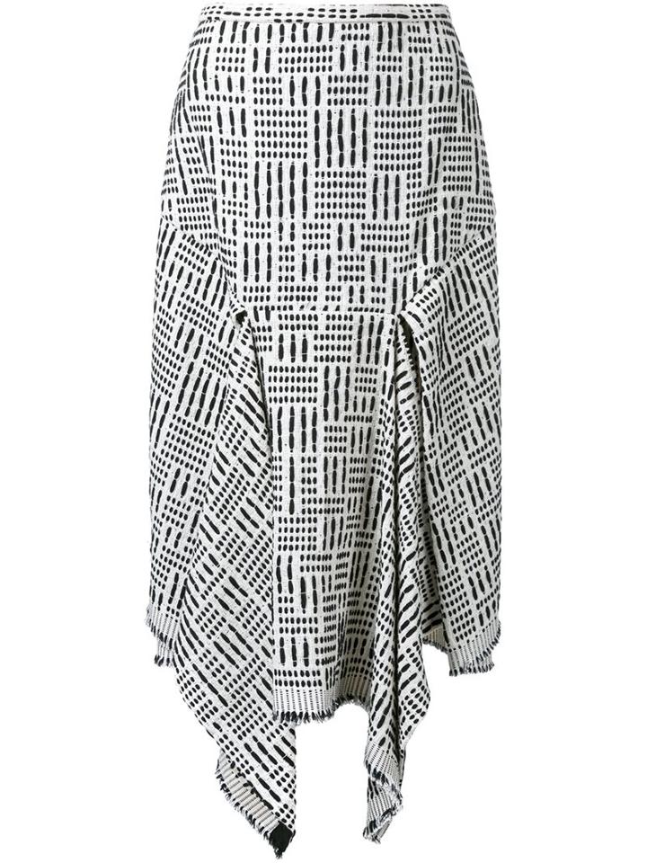 Kitx 'the New Order' Skirt, Women's, Size: 6, White, Cotton/acrylic