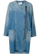 Current/elliott Long Zipped Jacket - Blue