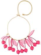 P.a.r.o.s.h. Cherry Necklace, Women's, Pink/purple, Polyamide/brass/zamak