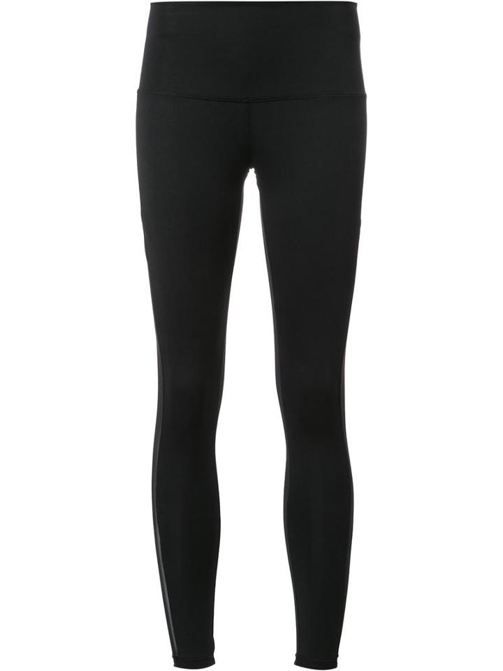 Daniel Patrick Mesh Insert Leggings, Women's, Size: Small, Black, Polyester/spandex/elastane