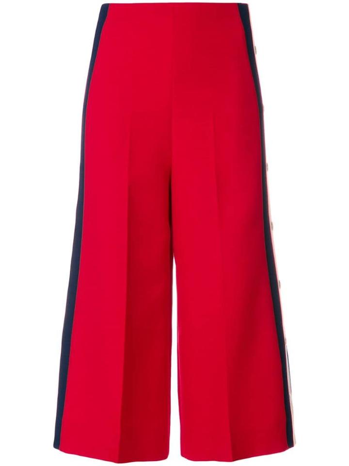 Gucci Culotte Track Pants - Red